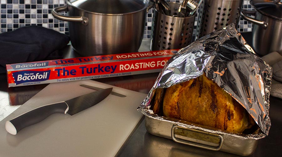 do you cover turkey when roasting