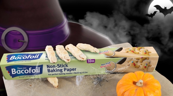 Bacofoil®Baking Paper Witches Fingers Cookies Recipe