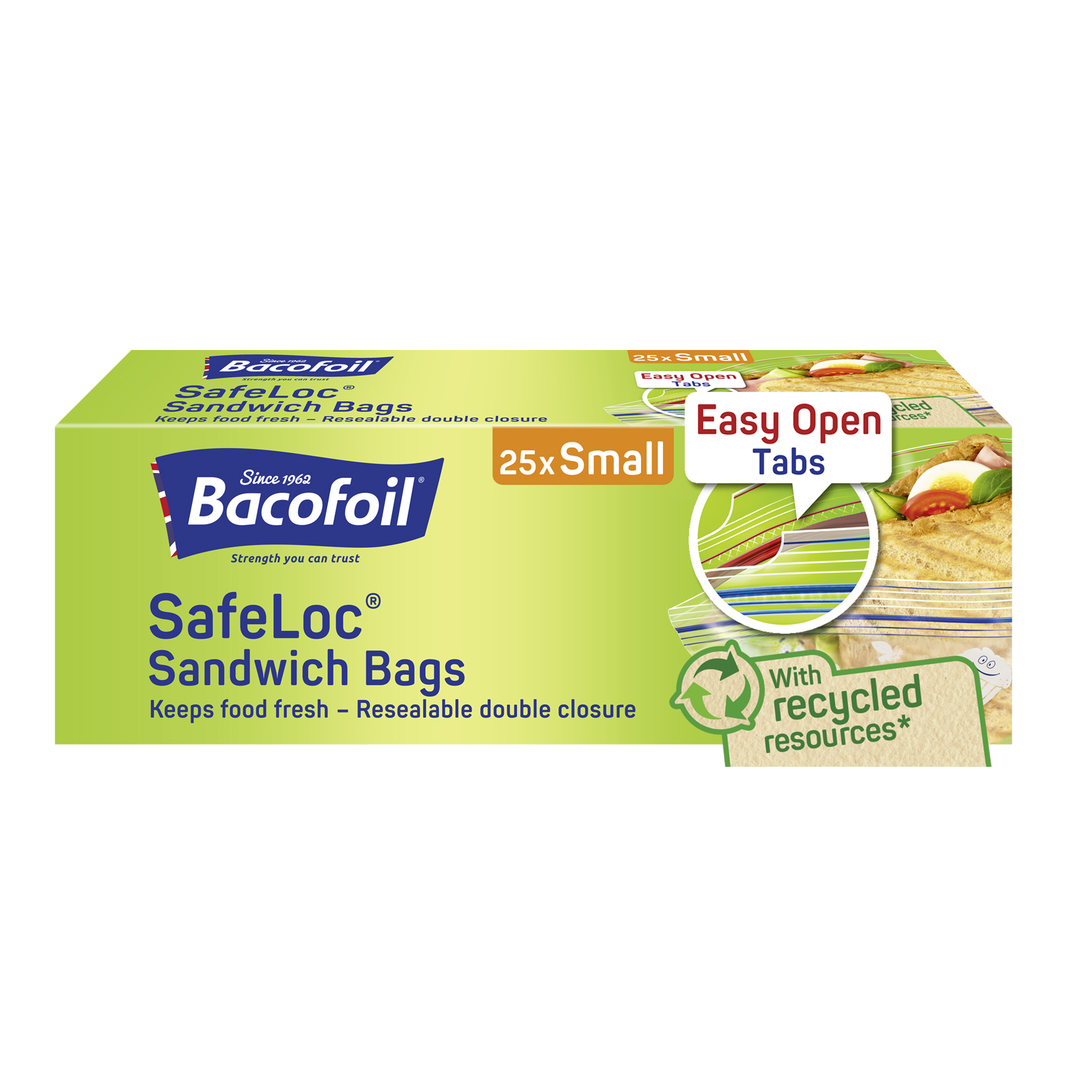 Bacofoil SafeLoc Sandwich Bags